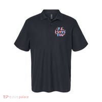 Ps I Love You Day ValentineS Day Purple Heart Women Polo thumb 0