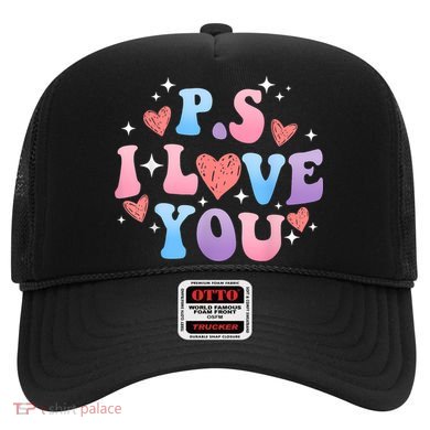 Ps I Love You Day ValentineS Day Purple Heart Women Hat
