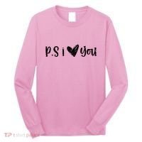 Ps I Love You Cute Gift Long Sleeve Shirt thumb 0