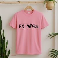 Ps I Love You Cute Gift T-Shirt thumb 2
