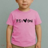 Ps I Love You Cute Gift Toddler T-Shirt thumb 2