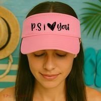 Ps I Love You Cute Gift Visor thumb 2