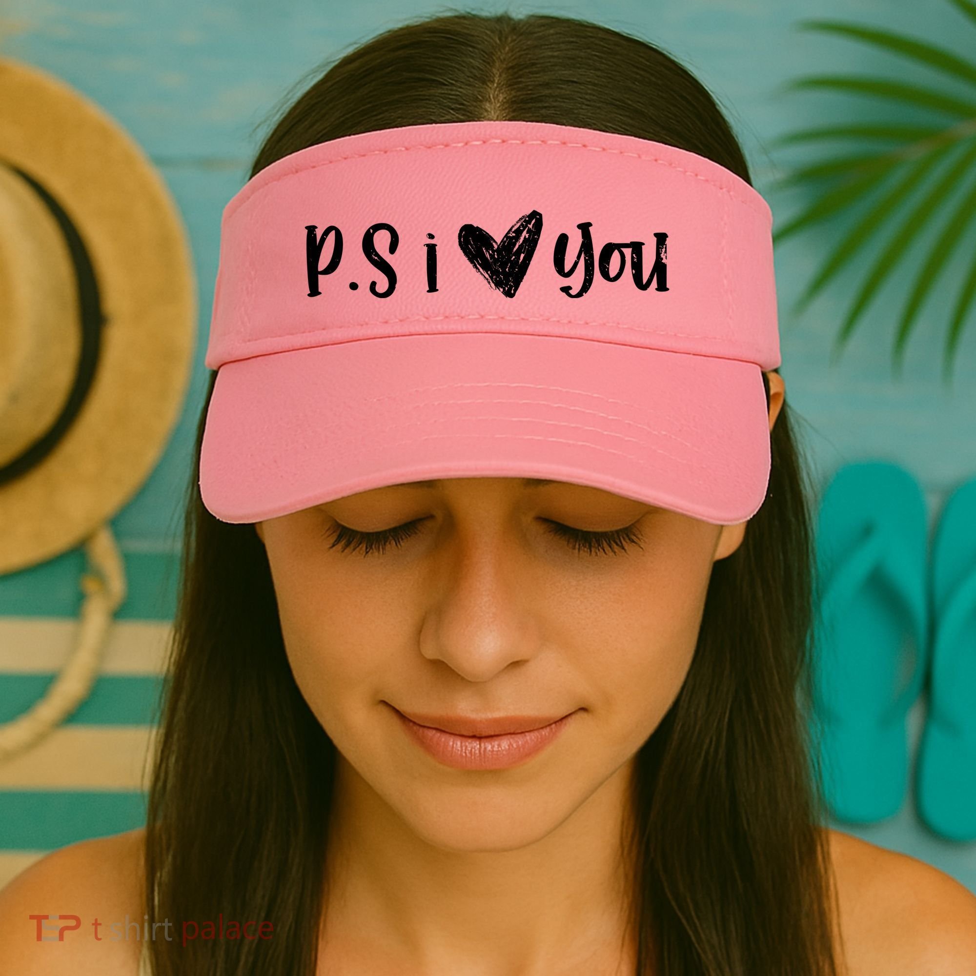 Ps I Love You Cute Gift Visor