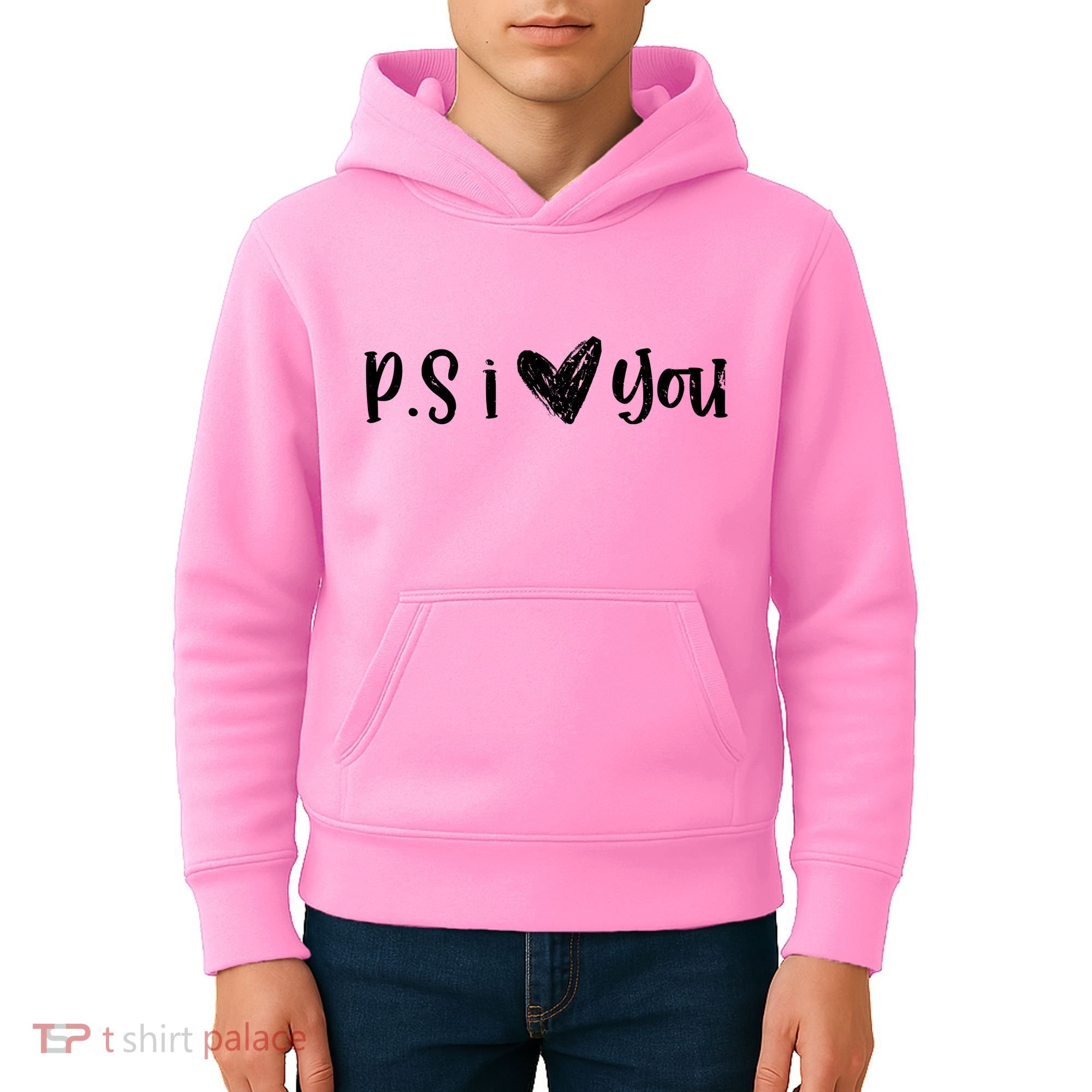 Ps I Love You Cute Gift Kids Hoodie