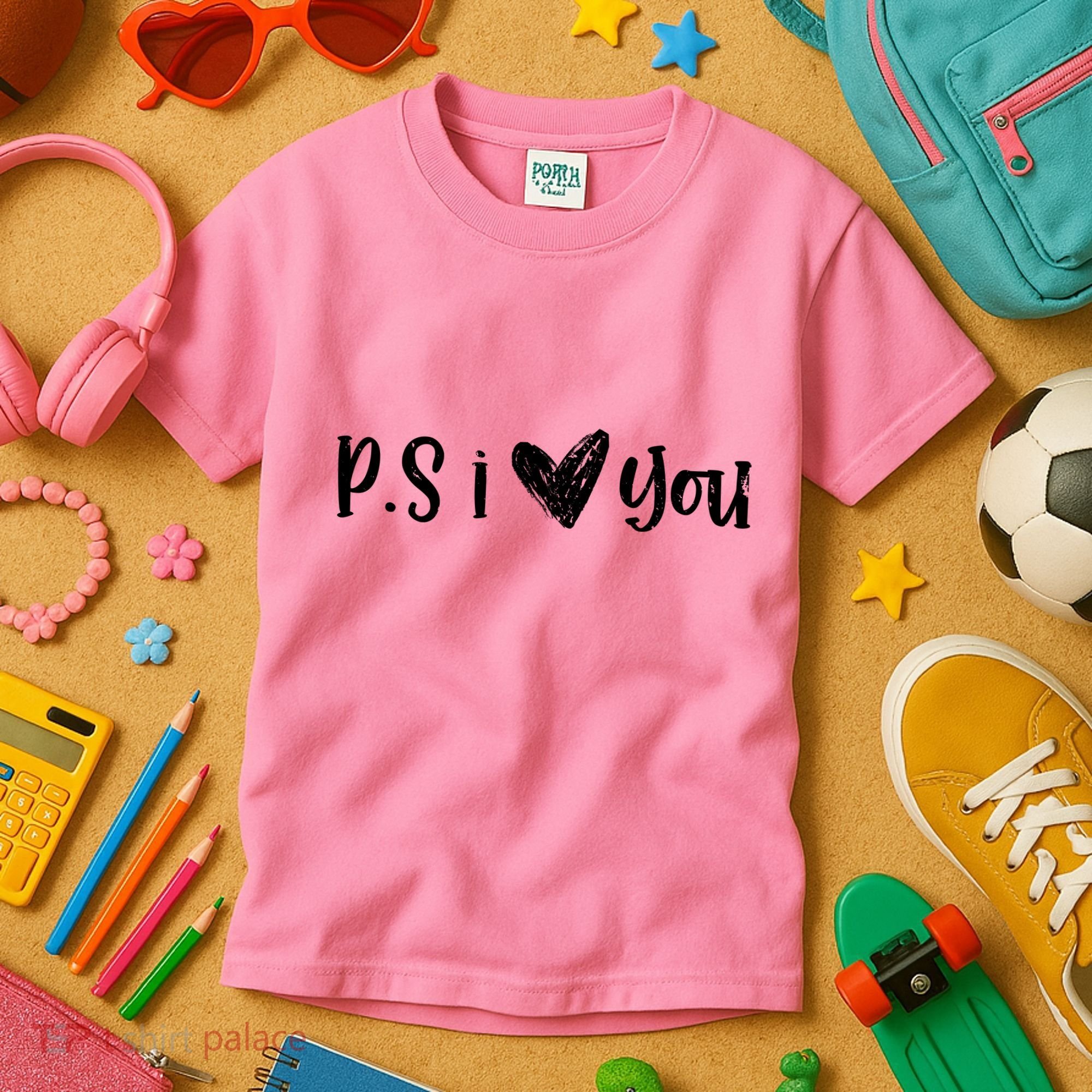 Ps I Love You Cute Gift Kids T-Shirt