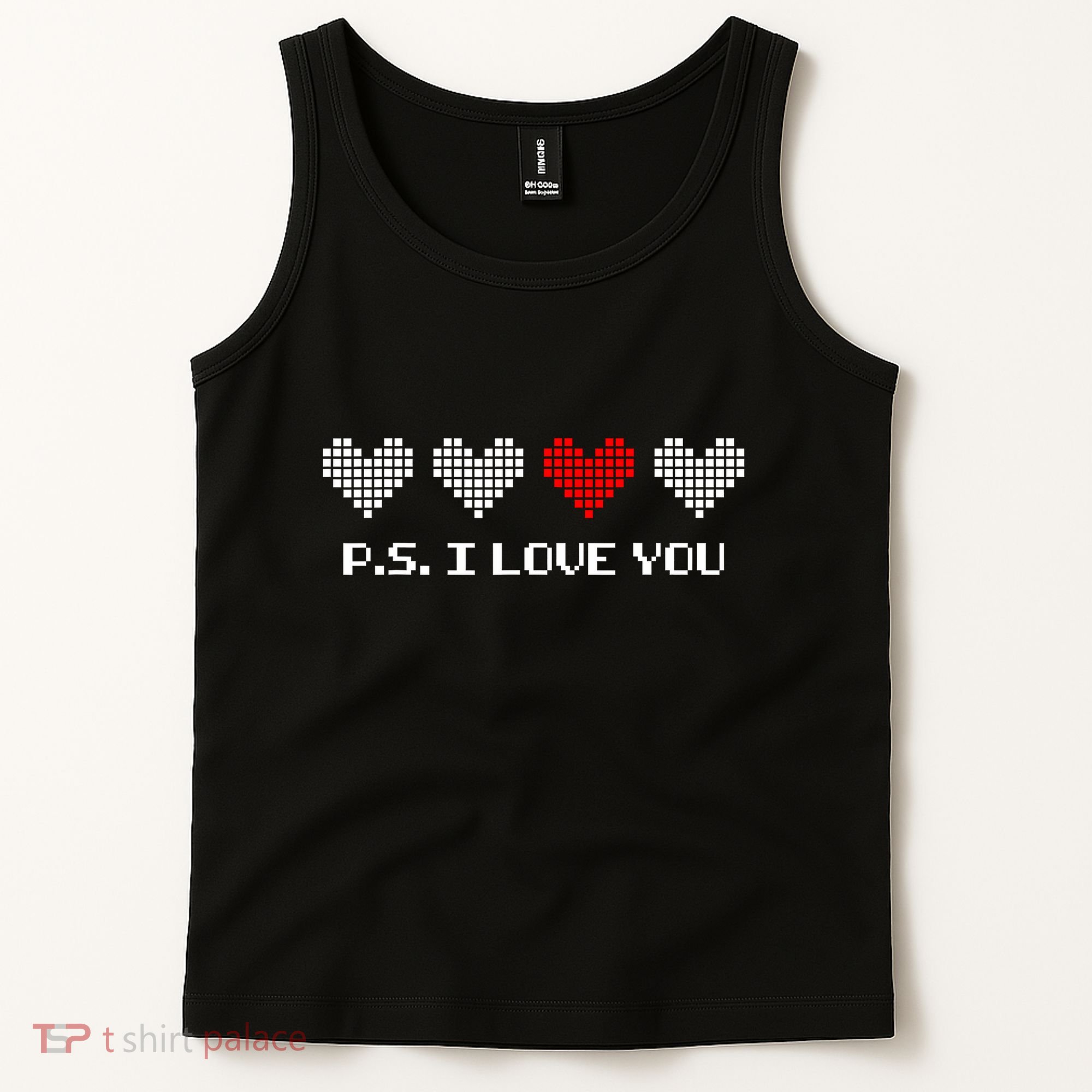 Ps I Love You Day ValentineS Day Purple Heart Tank Top