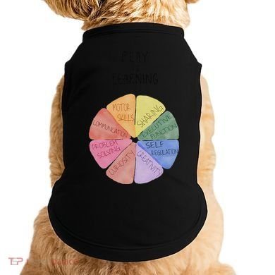 Play Is Learning Funny Teacher Doggie Tank