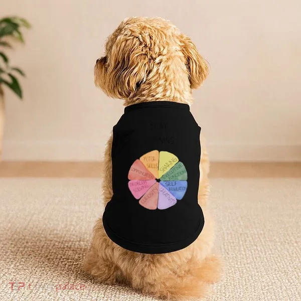 Play Is Learning Funny Teacher Doggie Tank