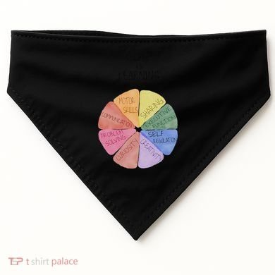 Play Is Learning Funny Teacher USA-Made Doggie Bandana