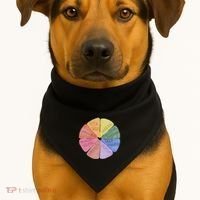 Play Is Learning Funny Teacher USA-Made Doggie Bandana thumb 1