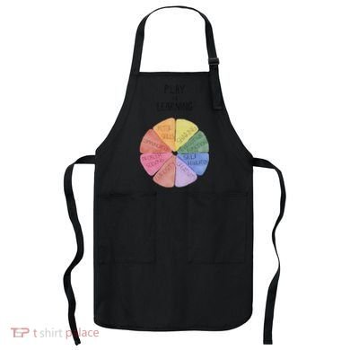 Play Is Learning Funny Teacher Apron