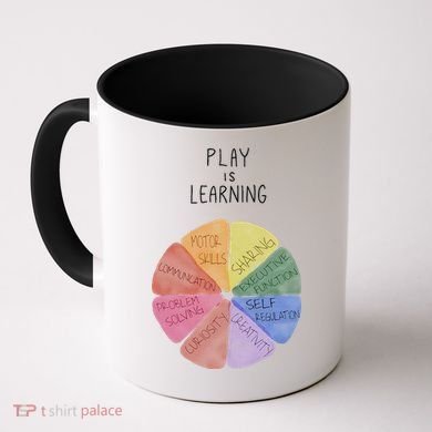 Play Is Learning Funny Teacher Coffee Mug