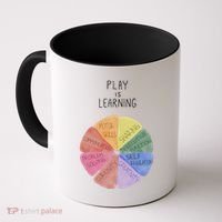 Play Is Learning Funny Teacher Coffee Mug thumb 0