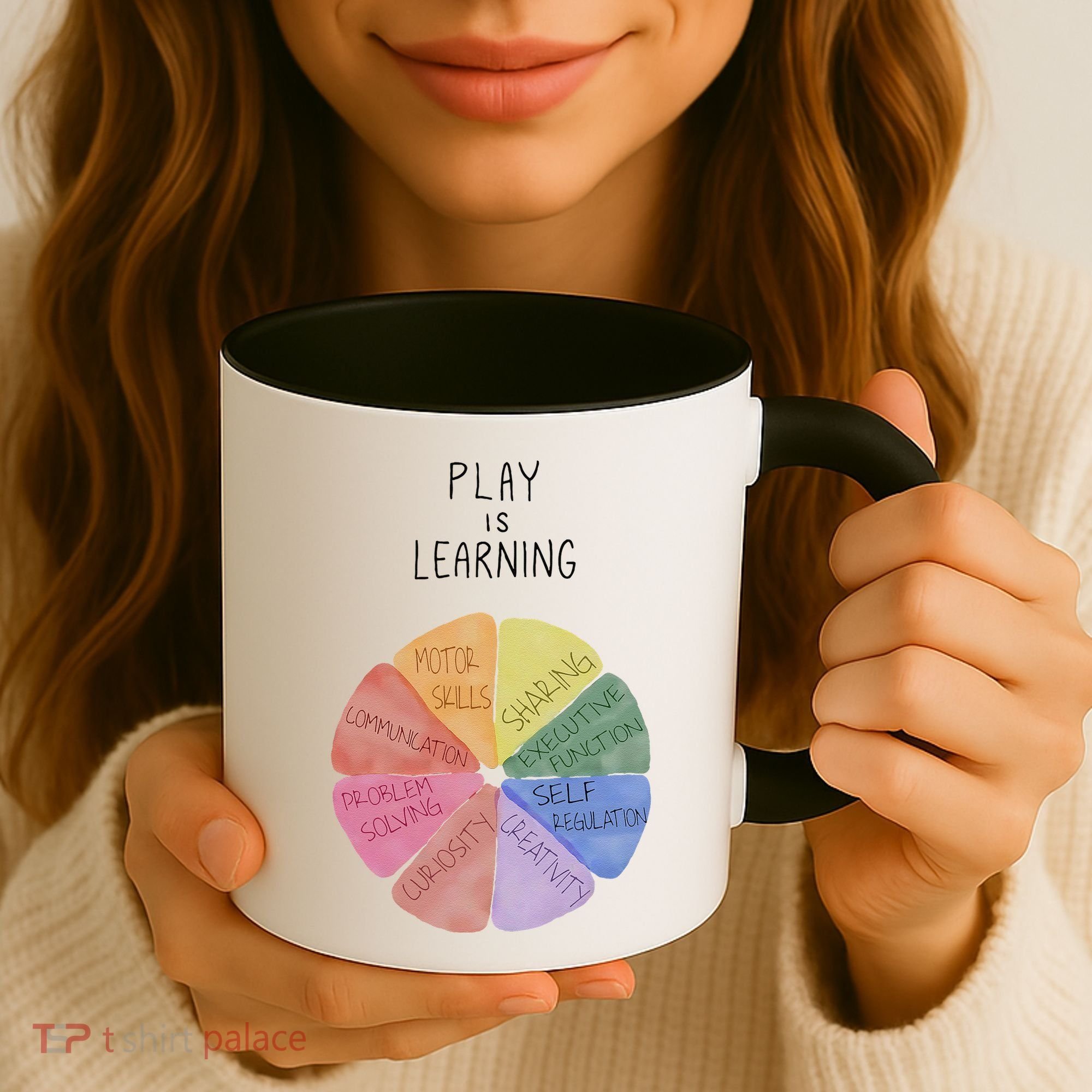 Play Is Learning Funny Teacher Coffee Mug