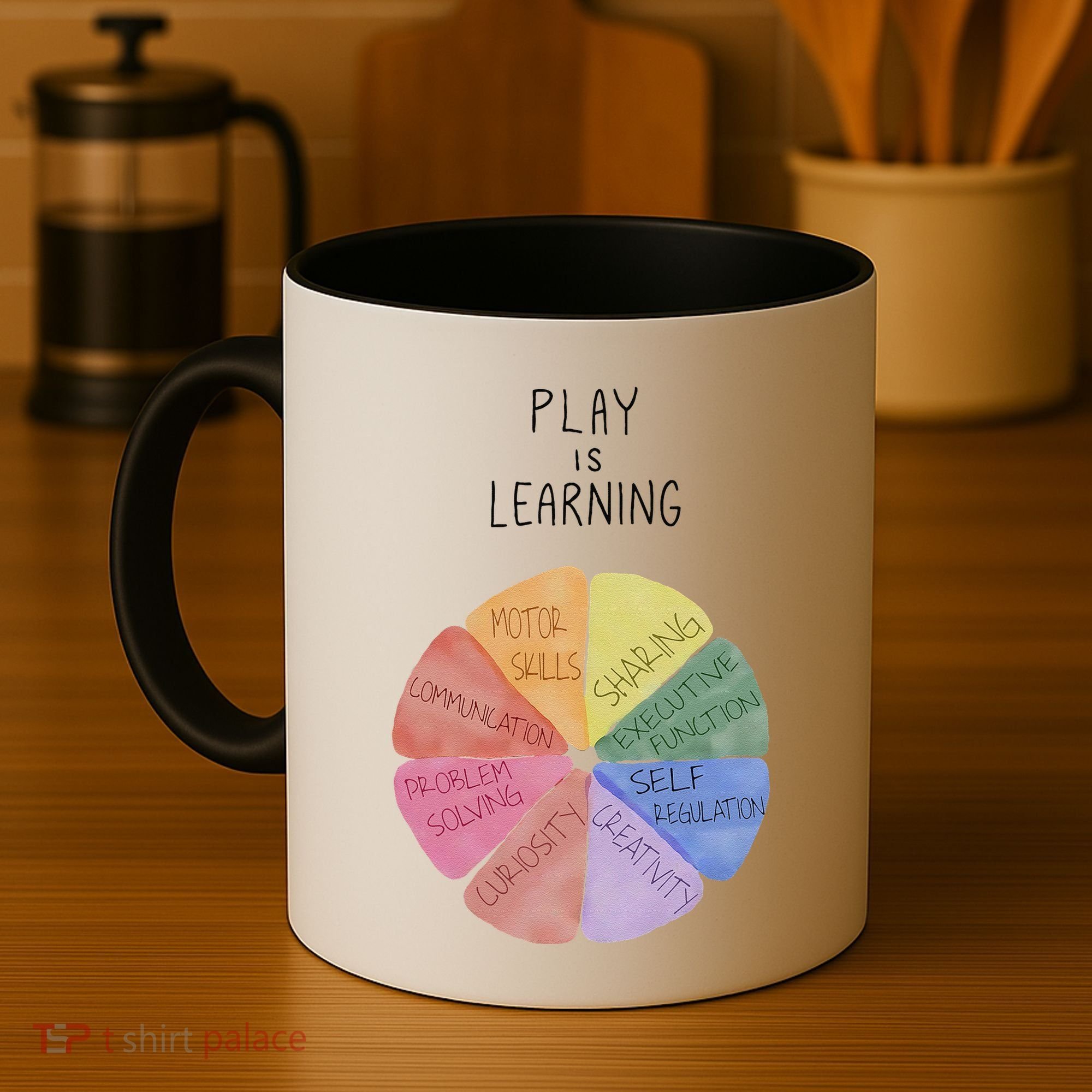 Play Is Learning Funny Teacher Coffee Mug
