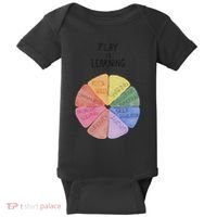 Play Is Learning Funny Teacher Baby Bodysuit thumb 0