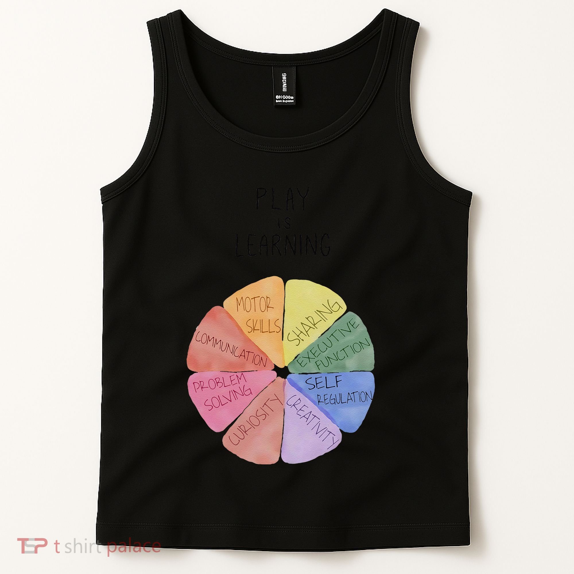 Play Is Learning Funny Teacher Tank Top