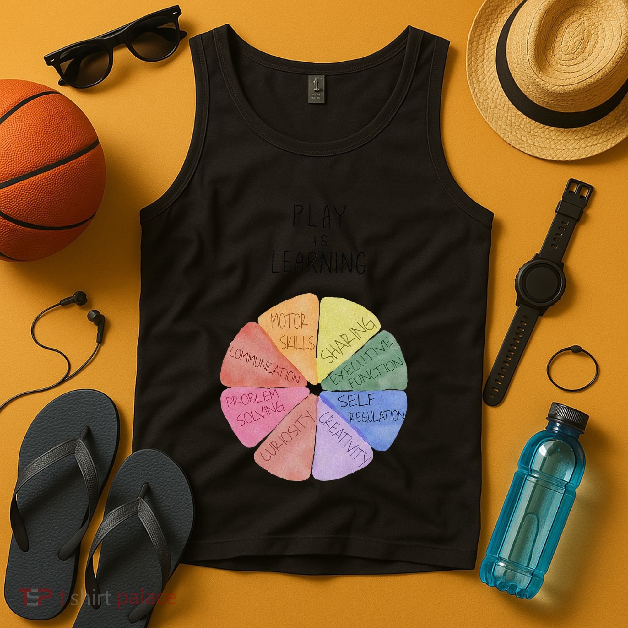 Play Is Learning Funny Teacher Tank Top
