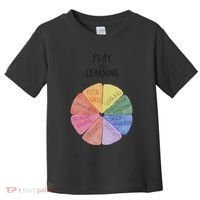 Play Is Learning Funny Teacher Toddler T-Shirt thumb 0