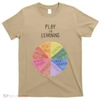Play Is Learning Funny Teacher T-Shirt thumb 0