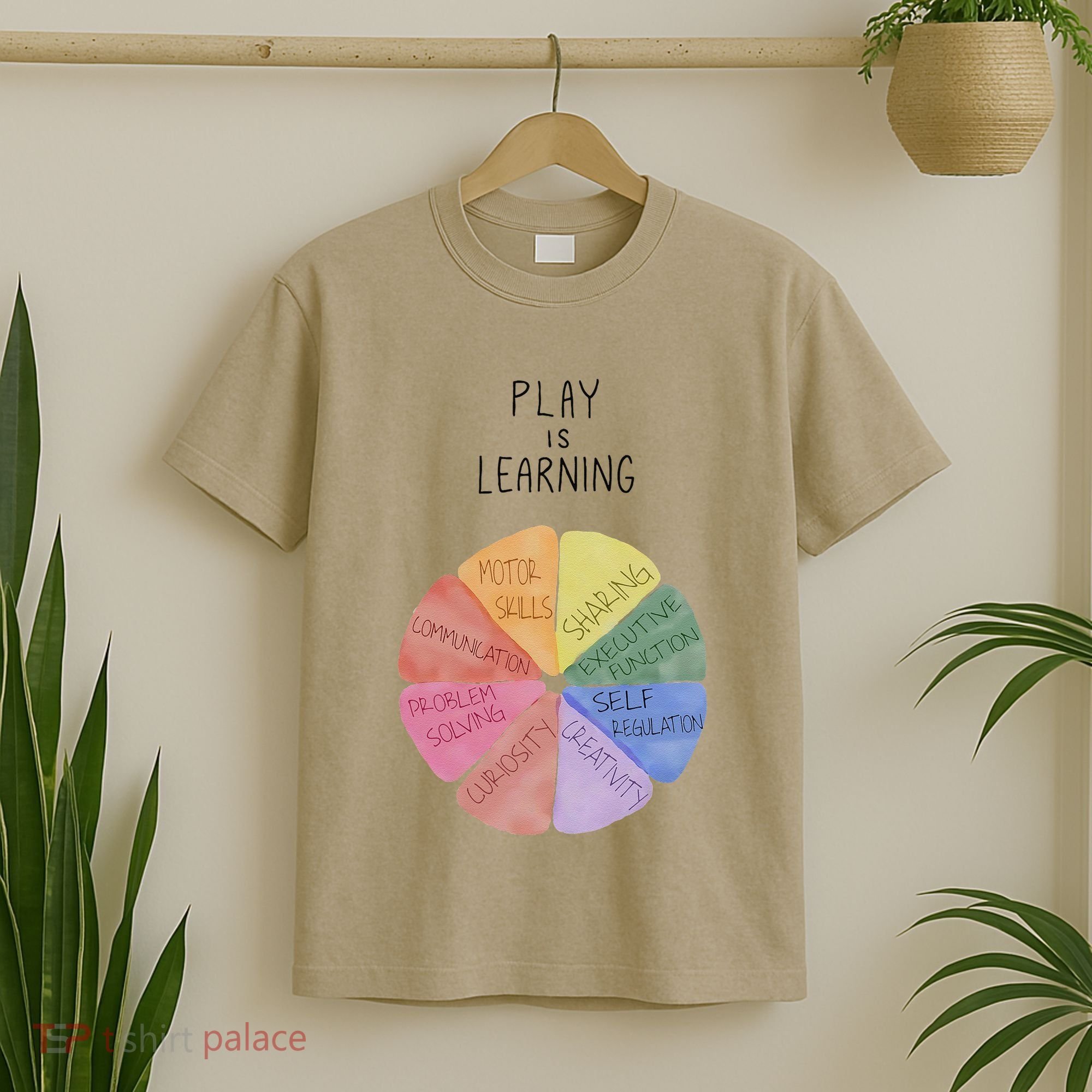Play Is Learning Funny Teacher T-Shirt