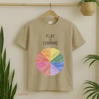 Play Is Learning Funny Teacher T-Shirt thumb 2