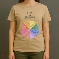 Play Is Learning Funny Teacher T-Shirt thumb 4