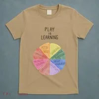 Play Is Learning Funny Teacher T-Shirt thumb 5