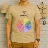 Play Is Learning Funny Teacher T-Shirt thumb 6