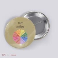 Play Is Learning Funny Teacher Button thumb 0