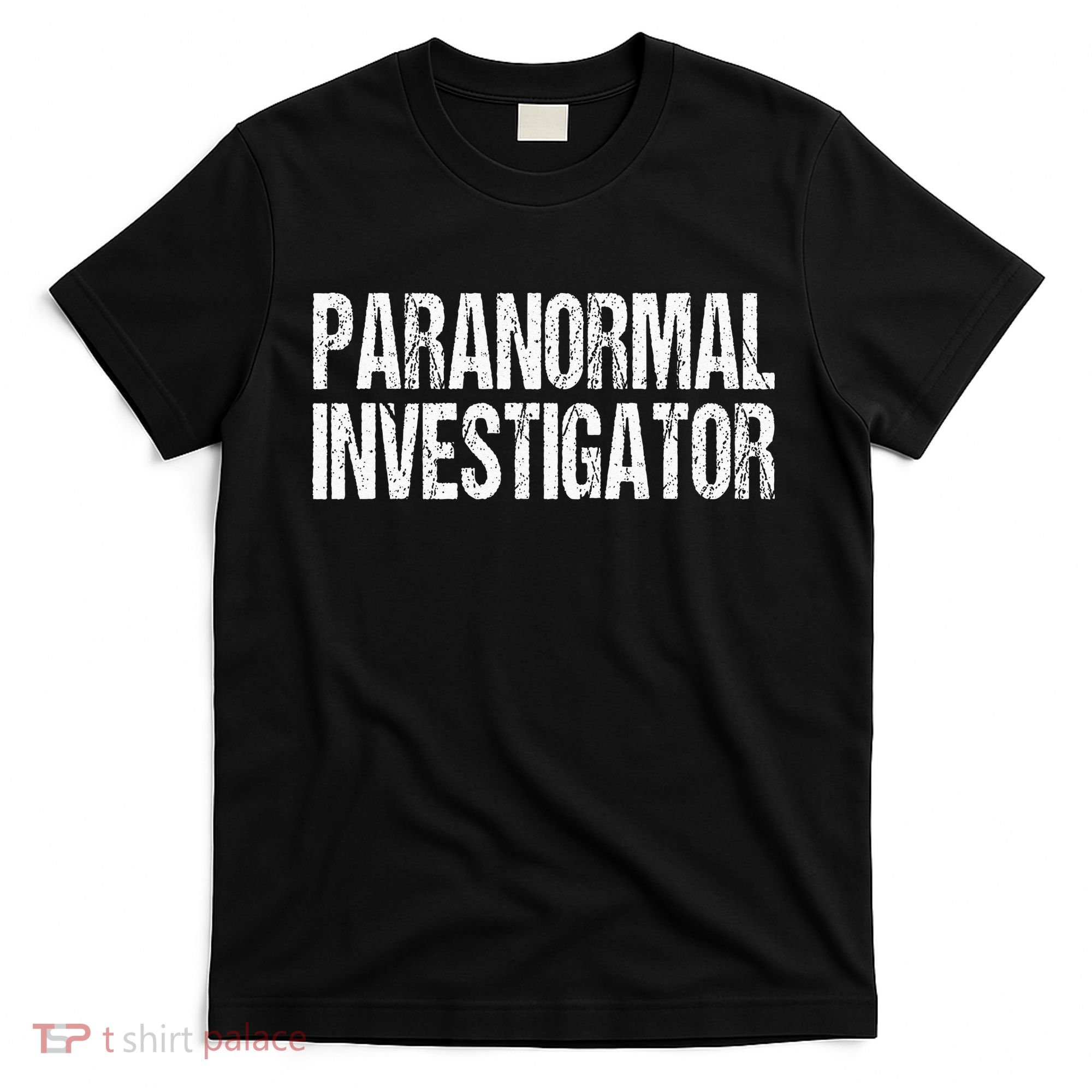 Paranormal Investigator Lazy Halloween Ghost Hunter Costume T-Shirt