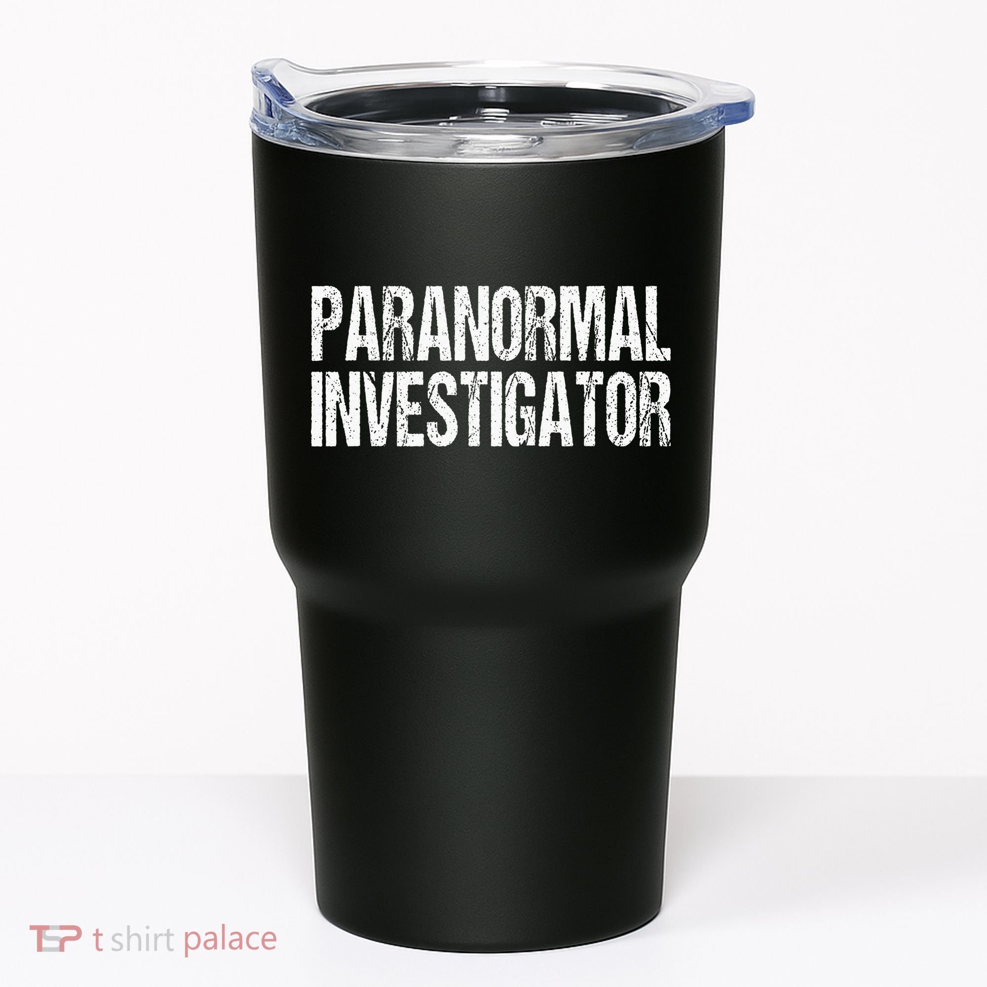 Paranormal Investigator Lazy Halloween Ghost Hunter Costume Tumbler