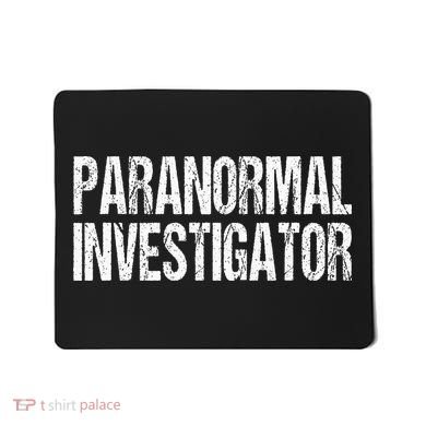 Paranormal Investigator Lazy Halloween Ghost Hunter Costume Mousepad