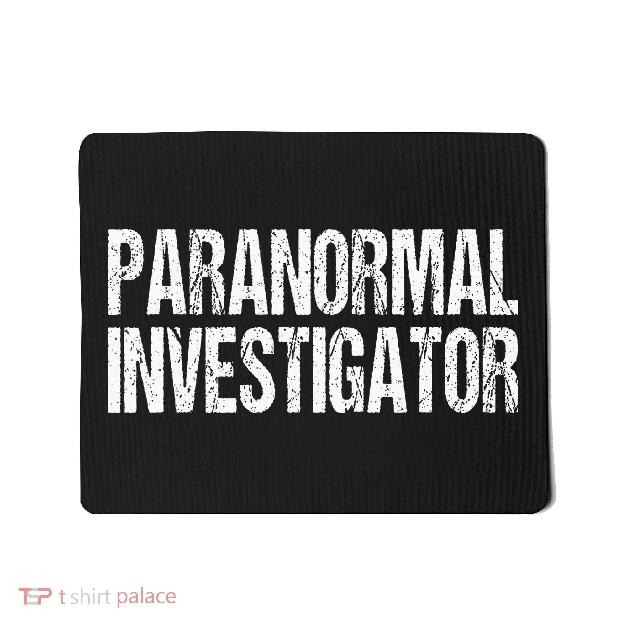 Paranormal Investigator Lazy Halloween Ghost Hunter Costume Mousepad