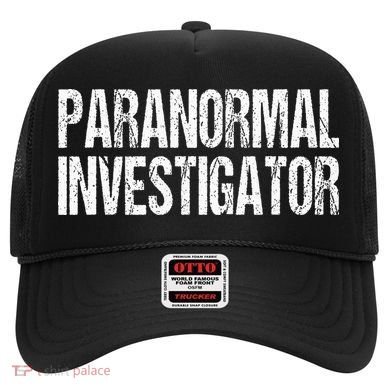 Paranormal Investigator Lazy Halloween Ghost Hunter Costume Hat