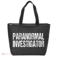 Paranormal Investigator Lazy Halloween Ghost Hunter Costume Tote Bag thumb 0
