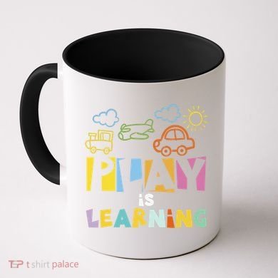 Play Is Learning Design T Designs For Teachers Preschool Gift Coffee Mug