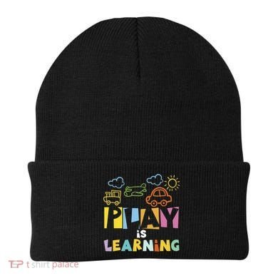 Play Is Learning Design T Designs For Teachers Preschool Gift Beanie