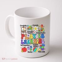 Play Is Learning Teacher Back To School First Day Of School Coffee Mug thumb 0