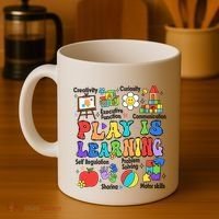 Play Is Learning Teacher Back To School First Day Of School Coffee Mug thumb 4