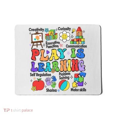 Play Is Learning Teacher Back To School First Day Of School Mousepad