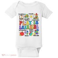 Play Is Learning Teacher Back To School First Day Of School Baby Bodysuit thumb 0