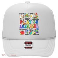 Play Is Learning Teacher Back To School First Day Of School Hat thumb 0