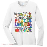 Play Is Learning Teacher Back To School First Day Of School Women's Long Sleeve Shirt thumb 0