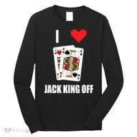 Pokerflow I Love Jack King Off New Long Sleeve Shirt thumb 0