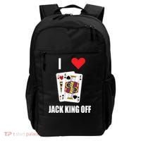 Pokerflow I Love Jack King Off New Backpack thumb 0