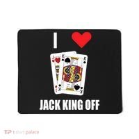 Pokerflow I Love Jack King Off New Mousepad thumb 0