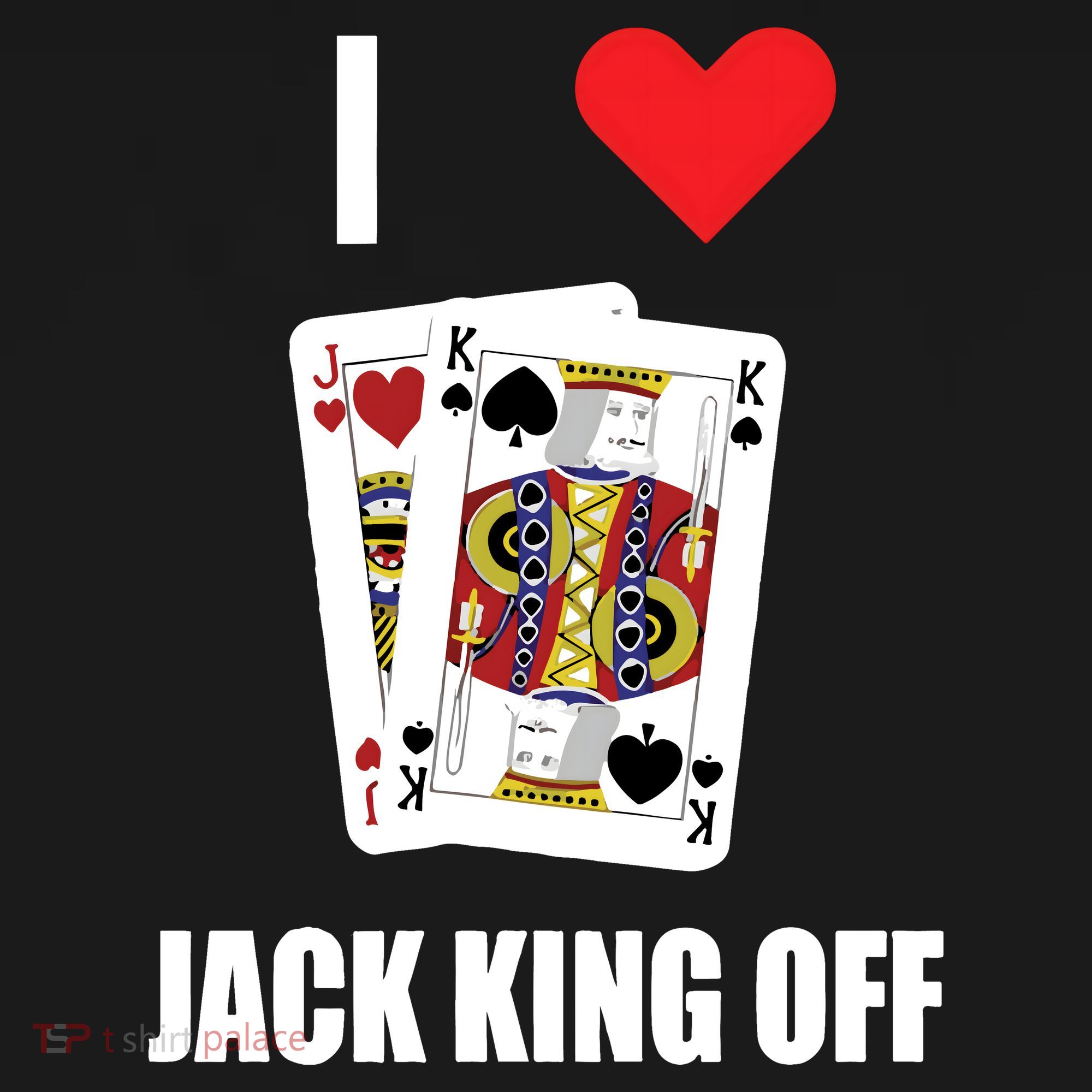 Pokerflow I Love Jack King Off New Mousepad