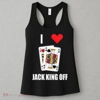 Pokerflow I Love Jack King Off New Women's Tank Top thumb 3