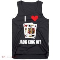 Pokerflow I Love Jack King Off New Tank Top thumb 0